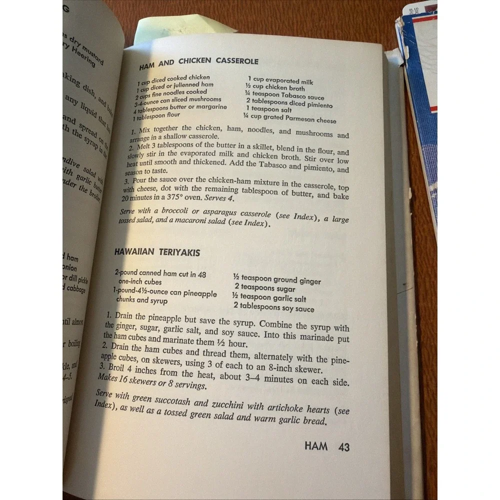 Vtg Cookbooks: The Summer Cookbook 1966 & Yankee's Main Dish 1980